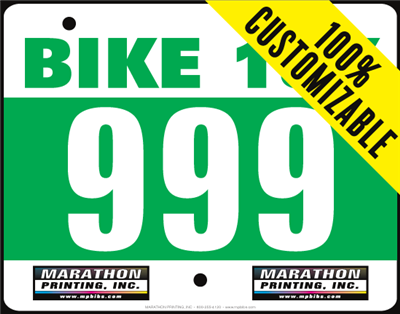 Handlebar Bike Number